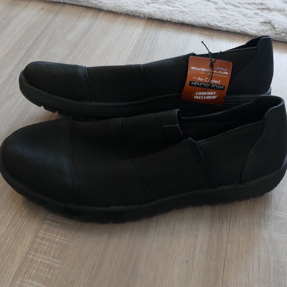 Skechers Mens Skech-Air Slip-On Comfort Shoes NWOT~
